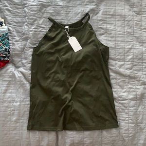 Deep green/gray tank.  Brand new. Size small.